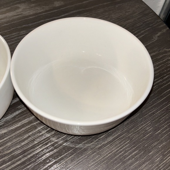 Set Of 2 MIKASA SAMANTHA 6"‎ Bone China Elegant White SOUP CEREAL BOWLS - Picture 2 of 7